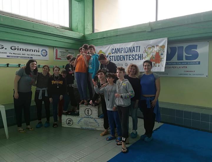 A Larciano sono andati in scena i Campionati Studenteschi di Nuoto