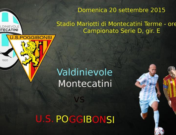 Montecatini vs Poggibonsi, oggi ore 15,00 Stadio Mariotti Montecatini Terme