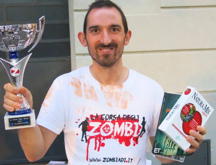 Stefano Pedonesi (Asd Lucca Marathon) vince La Corsa degli Zombi 2015