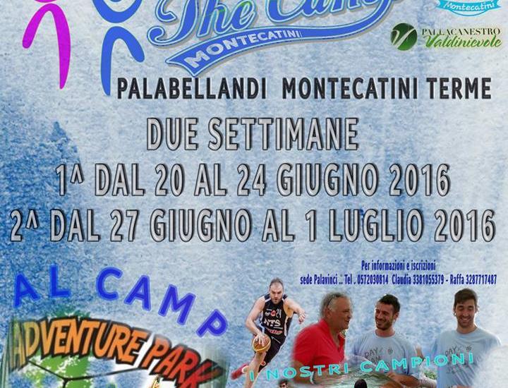 Il Centro Minibasket Montecatini organizza  'The Camp Montecatini 2016'