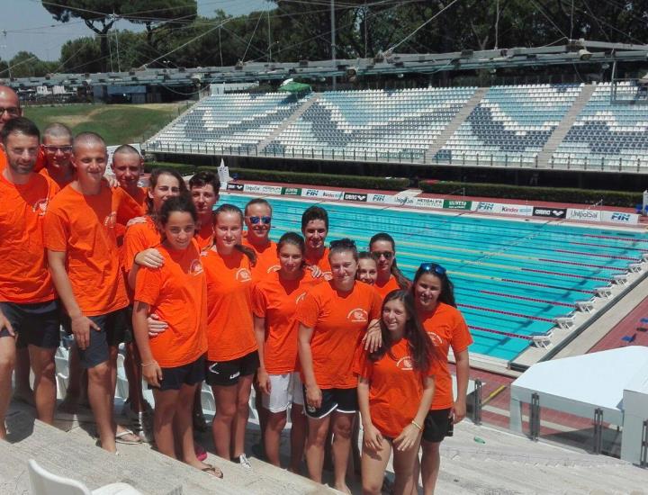 Ottime prestazioni per il Salvamento Nuoto Valdinievole ai campionati italiani estivi giovanili disputati alla piscina del Foro Italico di Roma
