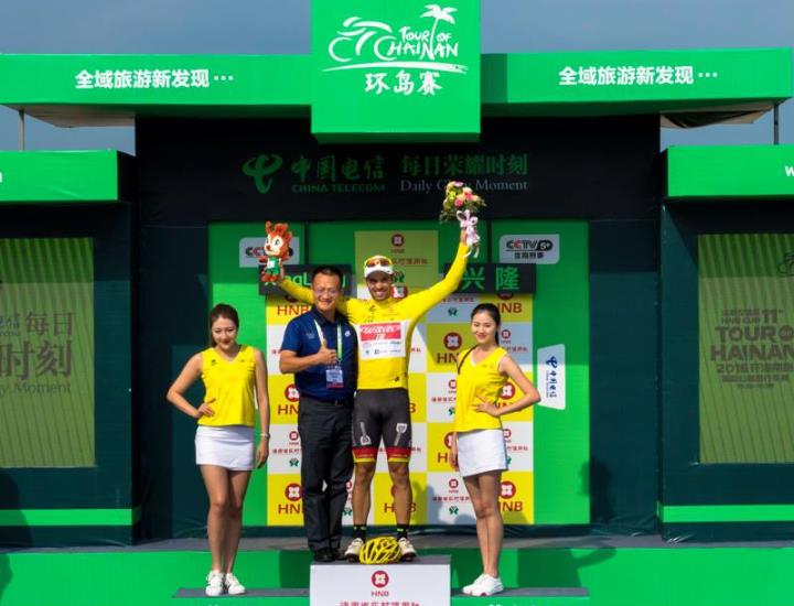 Tour du Hainan: Andriato è 5° nella seconda tappa 