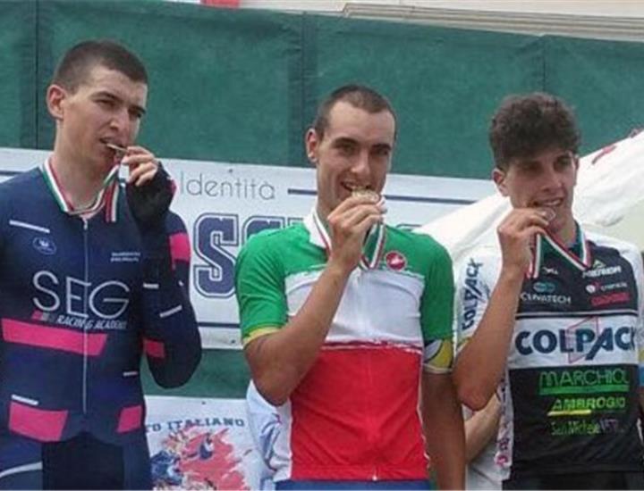 Trionfo tricolore ! Paolo Baccio e il GS Mastromarco sono Campioni Italiani Under 23 a cronometro