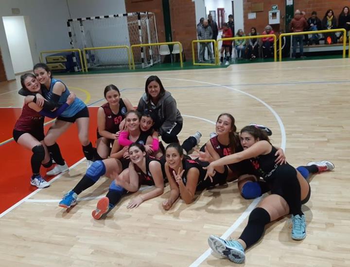 Montebianco Pieve Volley: U18 femminile secco 3/0 al Delfino Pescia