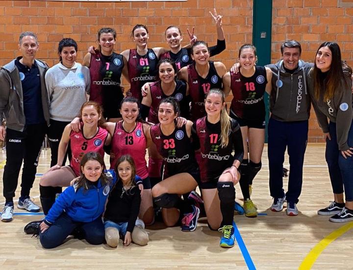 Montebianco Pieve Volley: Serie C femminile netta vittoria contro la Savino del Bene