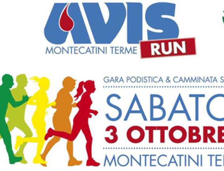 Sabato 3 Ottobre, la prima AVIS Montecatini Terme Run