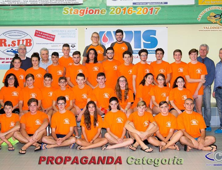 Nuoto Valdinievole, prosegue la presentazione delle squadre stagione 2016/2017
