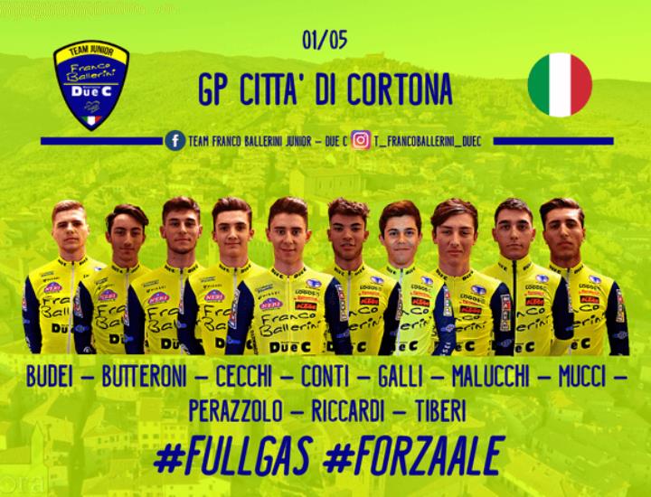 Team Franco Ballerini - Due C: domani al GP Città di Cortona