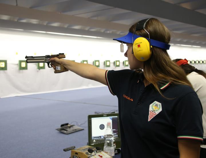 Tsn Pistoia, Chiara Gianni campionessa italiana nella pistola aria compressa 10 metri (fascia B)