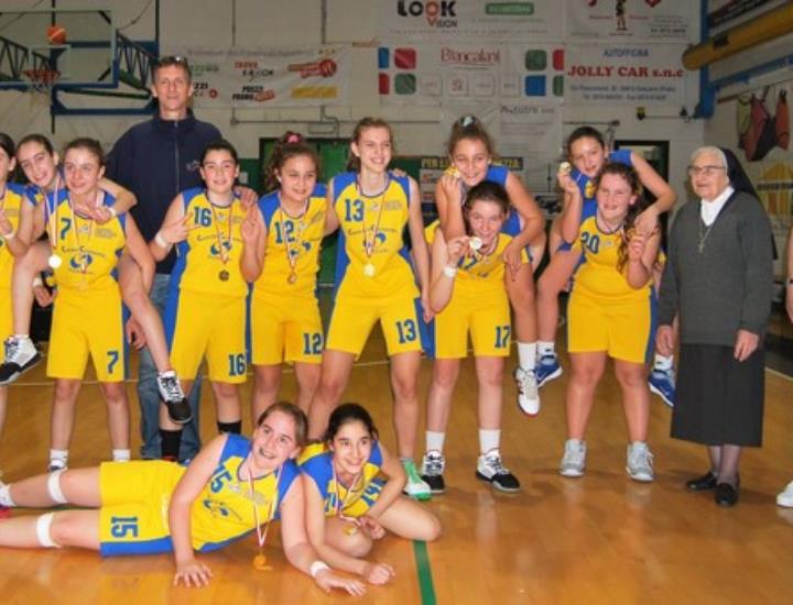 Il Basket femminile Porcari Under 13 trionfa in Coppa Toscana