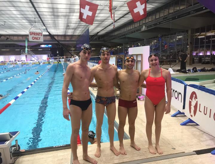 Nuoto Valdinievole, bella esperienza per 4 atleti della Categoria al Challenge Internazionale di Ginevra