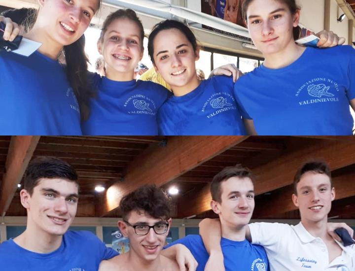 Nuoto Valdinievole, la Categoria Salvamento vince i campionati regionali giovanili invernali