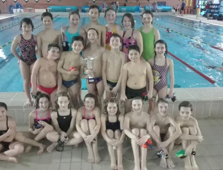 Nuoto Valdinievole, ottimo quinto posto per gli Esordienti B al campionato regionale a squadre