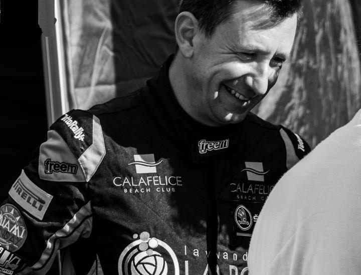 Daniele Michi al rallye di Montecarlo, il copilota toscano alla sua sesta partecipazione alla gara inaugurale del WRC 2018