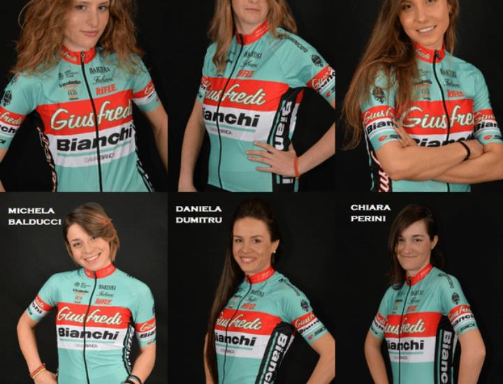 Team Giusfredi Bianchi al Giro delle Fiandre