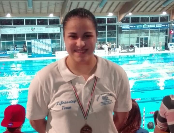 Due medaglie di bronzo e tanti ottimi piazzamenti per la squadra Salvamento Nuoto Valdinievole ai campionati italiani primaverili giovanili di Riccione