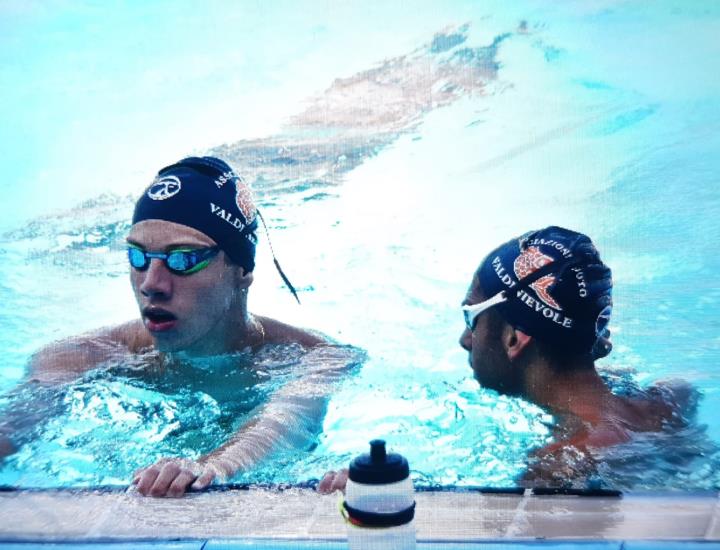 Belle prestazioni di Simone Innocenti e Vittorio Magrini dell'Asd Nuoto Valdinievole al campionato italiano di Categoria