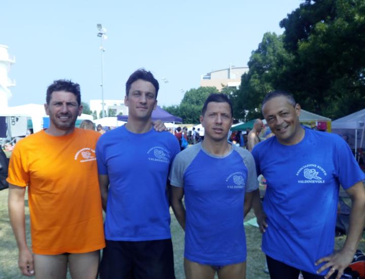 Asd Nuoto Valdinievole, buoni risultati per 4 atleti Master ai campionati italiani di Riccione