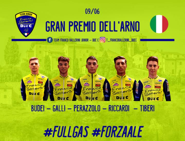 Team Franco Ballerini - Due C: domenica in Lombardia con il GP dell’Arno