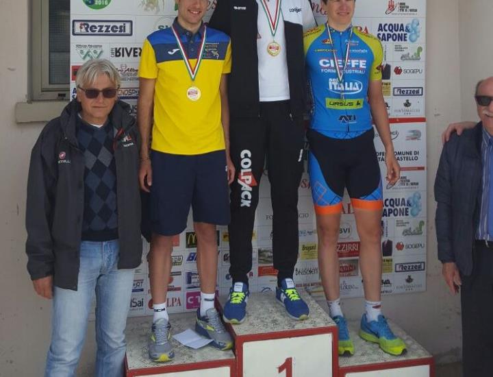 Paolo Baccio 2° alle spalle del Campione del Mondo dell’inseguimento Filippo Ganna