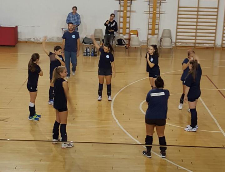 Prima uscita stagionale per L'Under 14 femminile del Pieve Volley
