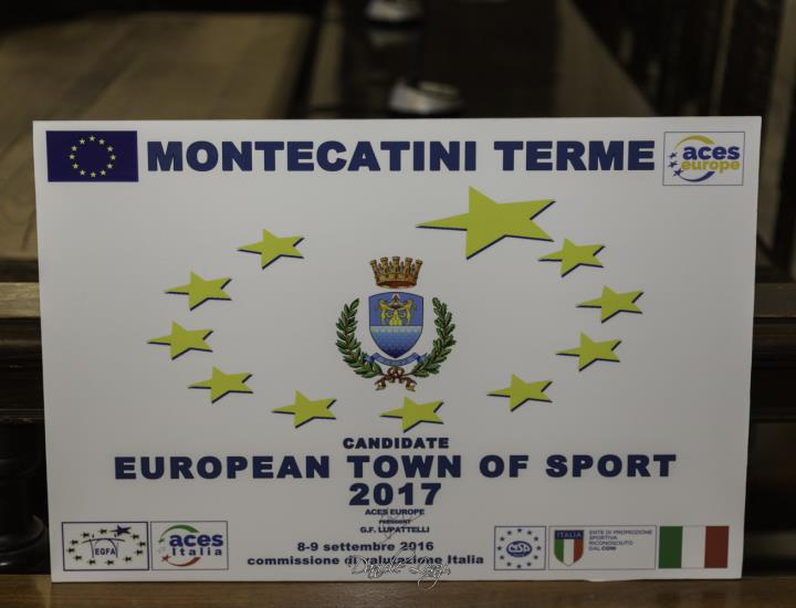 Montecatini, Comune Europeo dello Sport 2017: Tutti gli eventi  in programma il prossimo anno