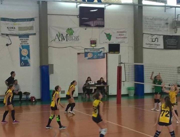 Under 13: Pallavolo Buggiano - Aglianese Volley 3 - 0 (25/17 - 25/17 - 25/13)