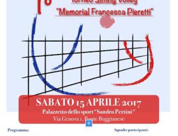 Primo Torneo di Sitting Volley Memorial Francesca Pieretti