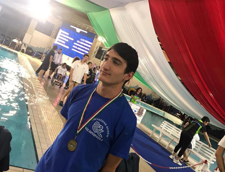 Asd Nuoto Valdinievole, Lodovico Francesconi è medaglia di bronzo ai campionati italiani assoluti Finp