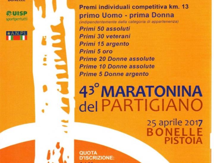 43^ Maratonina del Partigiano a Bonelle