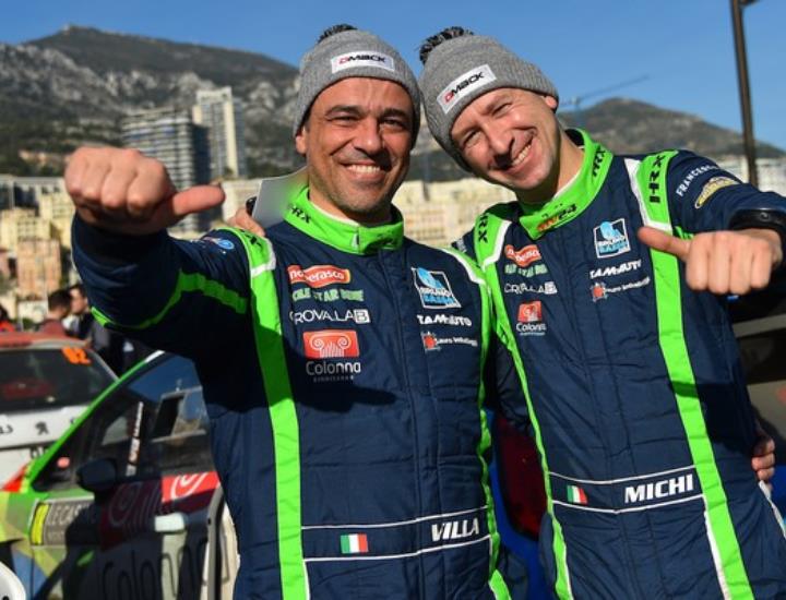 Daniele Michi in evidenza al Rallye di Montecarlo
