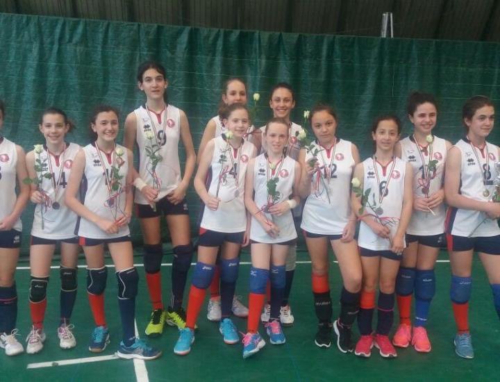 Under 13, secondo posto nel campionato territoriale per la Scuola Valdinievole Volley Pescia 