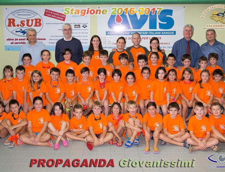 Continua la presentazione delle squadre del Nuoto Valdinievole stagione 2016/2017