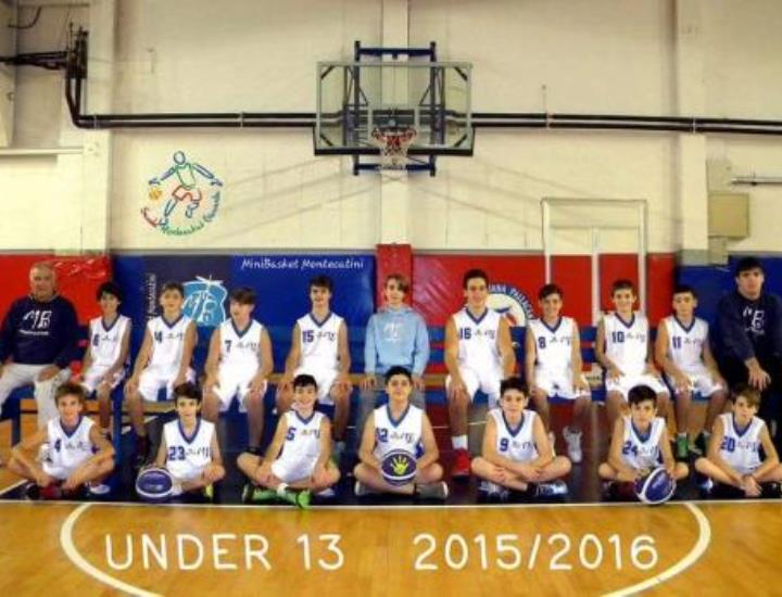 Esordio vincente del MiniBasket Montecatini U13 nella poule di classificazione