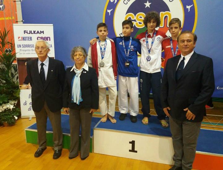 Gli atleti del Karate Kwai Pescia si distinguono alla Campionato Nazionale Csen