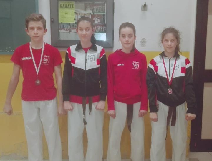 Buoni risultati per il Karate Kwai Pescia al trofeo regionale giovanile