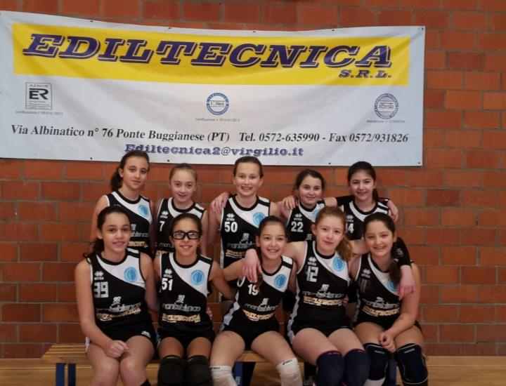Under 12 femminile, Ediltecnica due k.o. con le big Volley Aglianese (1-2) e La Fenice (0-3)