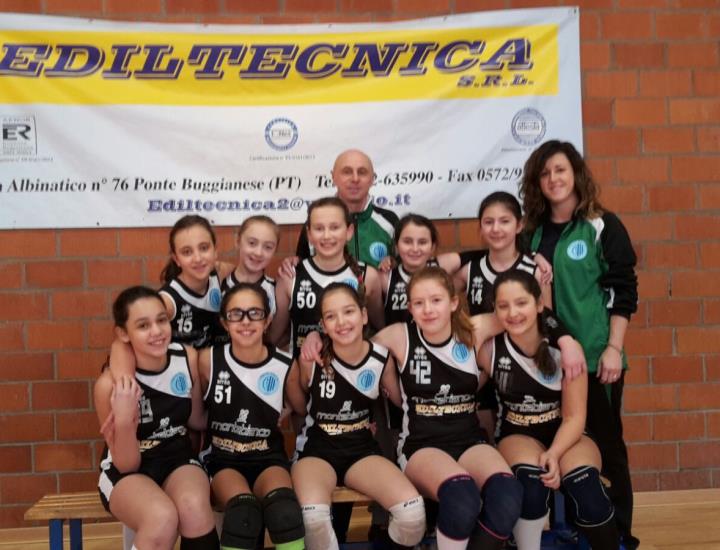 Under 12 femminile Ediltecnica, a Pieve a Nievole gli ultimi due match con La Fenice e Blu Volley