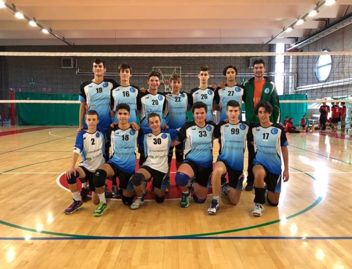 Under 18 maschile Montebianco Volley, stop PalaRosai per la squadra di Francesconi