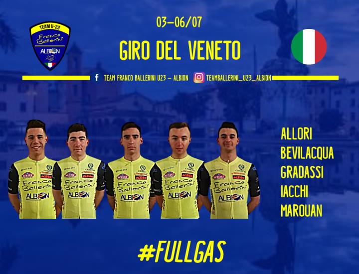 Team Franco Ballerini – Albion: il Giro del Veneto chiude la prima parte di stagione