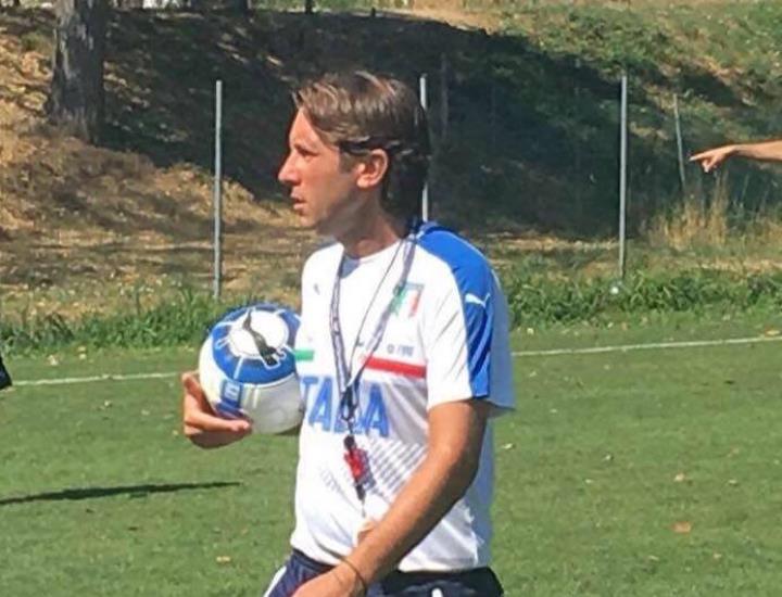 Federico Guidi allenatore della Nazionale Italiana Under 20 ospite dell'USD Pescia