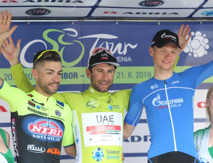 Tour of Slovenia: ultima tappa con tripla top ten e visconti 2° nella generale