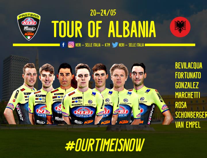 Neri Sottoli - Selle Italia – KTM: al via al Tour of Albania