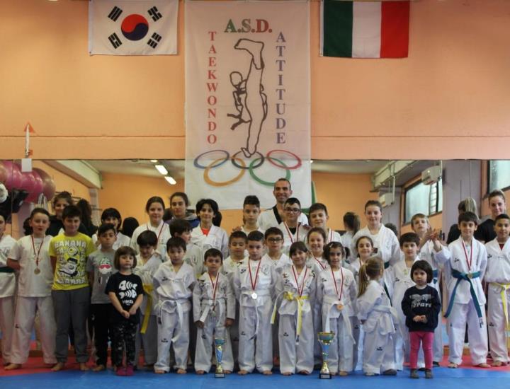 Ottimi risultati e tante medaglie per l'Asd Taekwondo Attitude