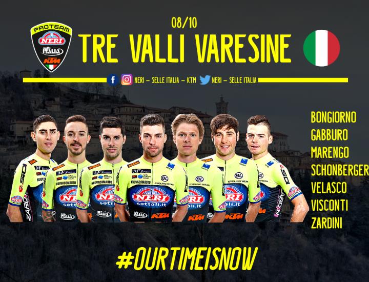 Neri Selle Italia KTM: Tre Valli Varesine, Milano Torino e Gran Piemonte  