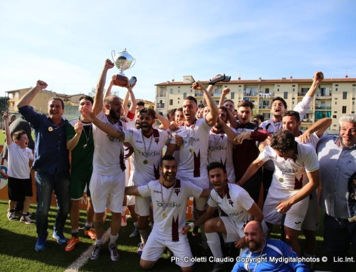 Seconda Categoria : Il Tau Calcio Altopascio vince la Coppa Toscana