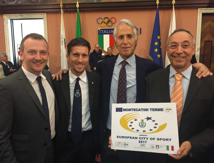 Montecatini Terme candidata ufficiale a Città Europea dello Sport 2017