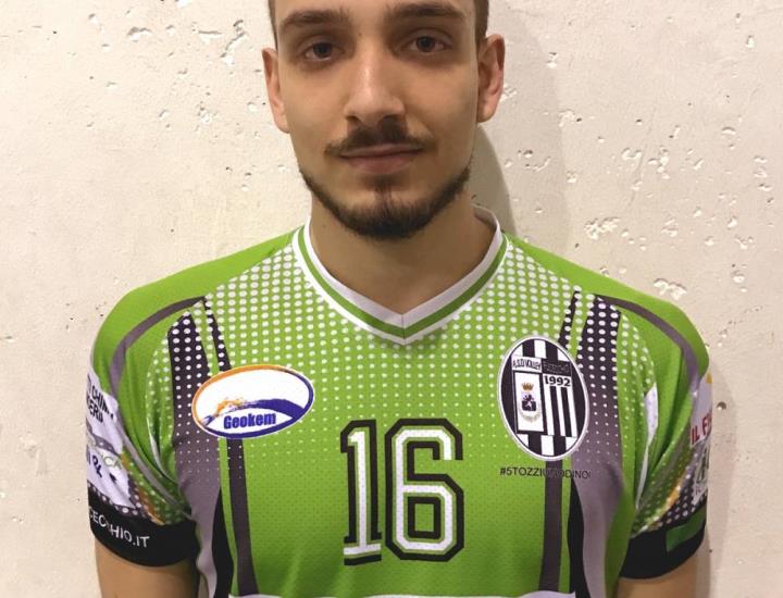Montebianco Volley Serie C Maschile, il nuovo libero è Lorenzo Pasquetti.