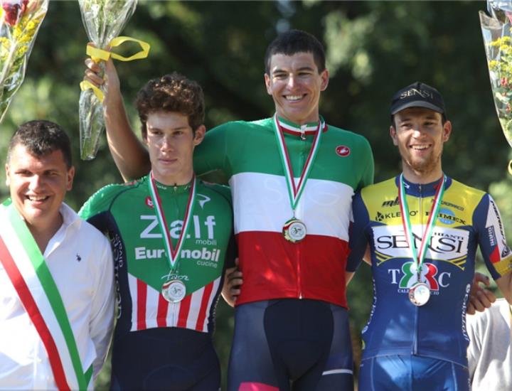 Mastromarco Sensi Nibali: podio tricolore per Michele Corradini