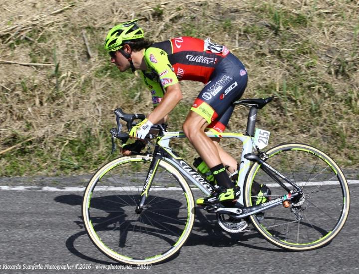Matteo Busato è 8° nella 4^ tappa del Giro d’Italia